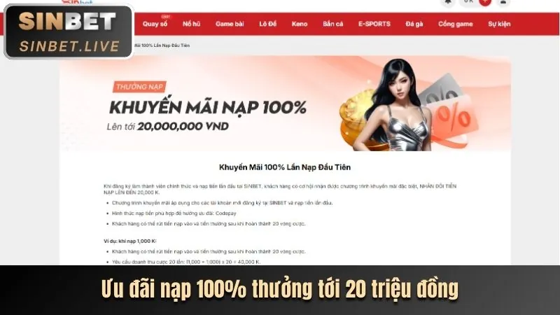 Khuyến mãi chào mừng thành viên mới 08win